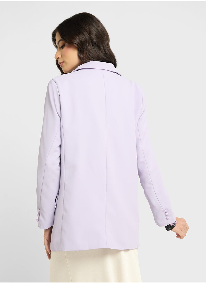 ELLA Double Breasted Blazer  - Image 2
