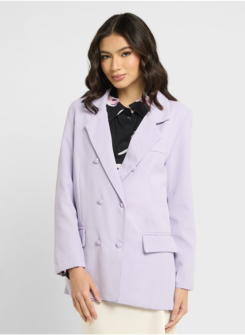 ELLA Double Breasted Blazer  - Image 1