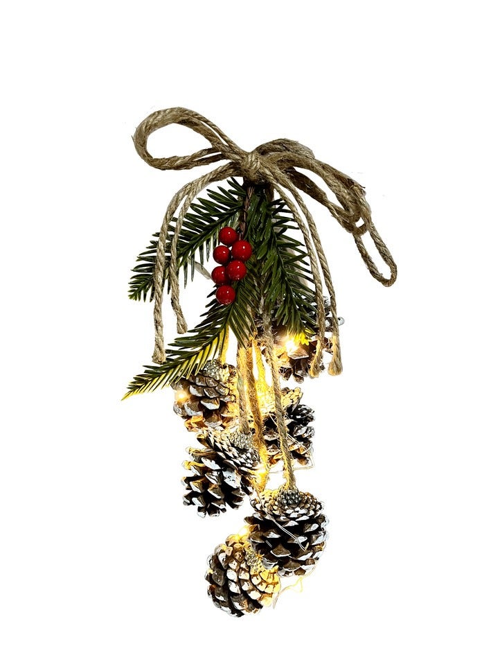 CHRISTMAS MAGIC مجموعة صنوبر عيد الميلاد LED 40 سم - Image 3