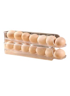 Generic 2-Tier Acrylic Egg Organizer with 28 Egg Capacity, Practical Design L  - Image 1