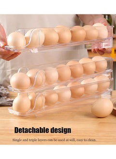Generic 2-Tier Acrylic Egg Organizer with 28 Egg Capacity, Practical Design L  - Image 4