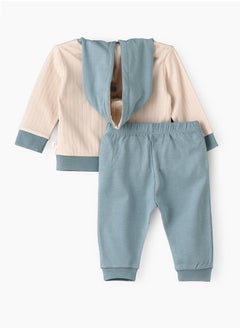 Elegant Kids Hoodie and Pyjama Set of Cotton for Boys, Soft and Comfortable Cotton Hooded Pajama Set for Kids, Perfect for Everyday Wear  - Image 2