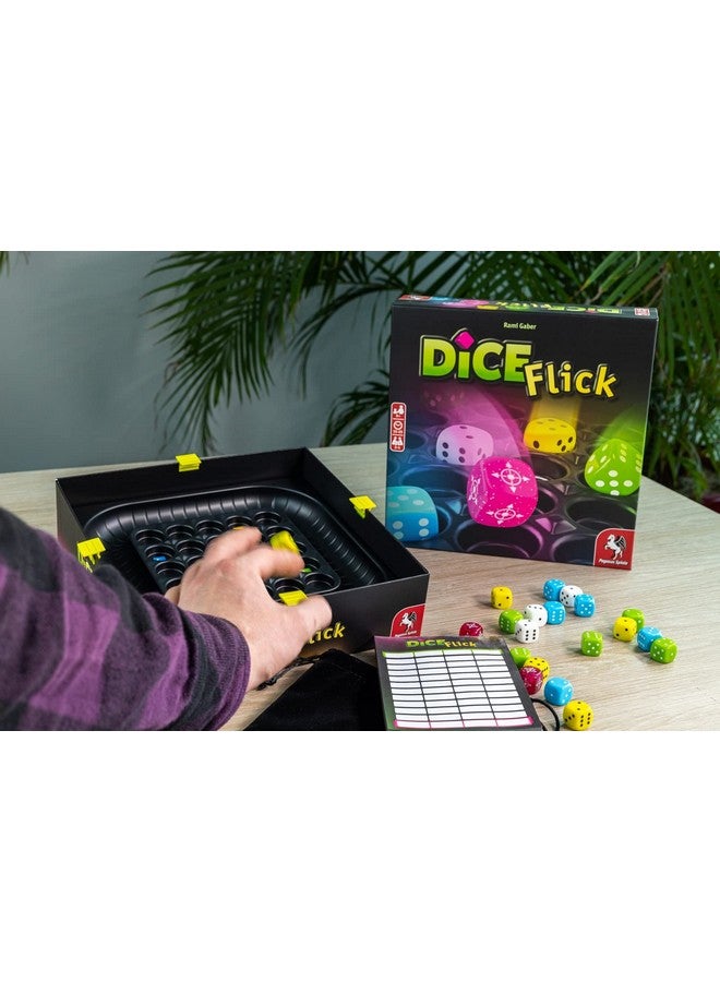Pegasus Spiele Dice Flick - Board Game by Pegasus Spiele 2-4 Players - Board Games for Family - 15-25 Minutes of Gameplay - Games for Family Game Night - Kids and Adults Ages 8+ - English Version - Image 2
