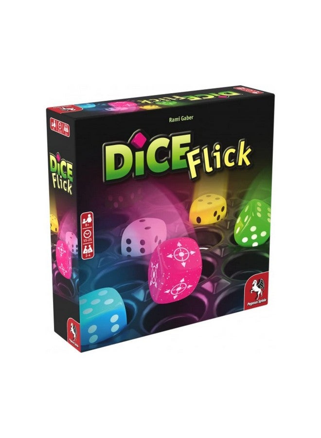 Pegasus Spiele Dice Flick - Board Game by Pegasus Spiele 2-4 Players - Board Games for Family - 15-25 Minutes of Gameplay - Games for Family Game Night - Kids and Adults Ages 8+ - English Version - Image 1