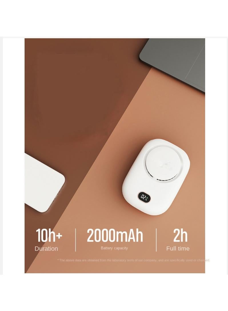 Y&D Outdoor Hanging Neck Usb Wireless Charging Portable Mini Electric Fan  - Image 3