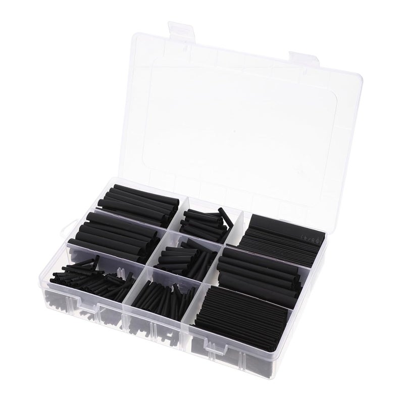 Replaceable parts Veemoon Insulated Heat Shrink Tube Kit 720pcs Wire Loom Heat Shrink Tubing Wrap Cable Wire Kit for DIY Tiered cost purchase alternatives - Image 1