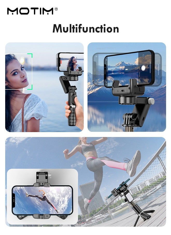 Smartphone Gimbal Stabilizer/Selfie Stick Tripod with 70cm Extension Rod, 360 ° Rotation Anti Shake and Stable Shooting Auto Face Tracking, Android And iPhone Gimbal, Gimbal Video Record Vlog TikTok YouTube video Stabilizer - pzsku/ZB6608B7B8CA98124F1ACZ/45/_/1713324334/06e24d4a-4779-4309-9b48-f5f8cbf25a24