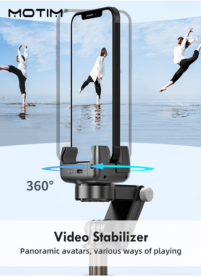 Smartphone Gimbal Stabilizer/Selfie Stick Tripod with 70cm Extension Rod, 360 ° Rotation Anti Shake and Stable Shooting Auto Face Tracking, Android And iPhone Gimbal, Gimbal Video Record Vlog TikTok YouTube video Stabilizer - pzsku/ZB6608B7B8CA98124F1ACZ/45/_/1713324336/8d1b4100-97cb-4ed2-80f2-48be4357f2fe