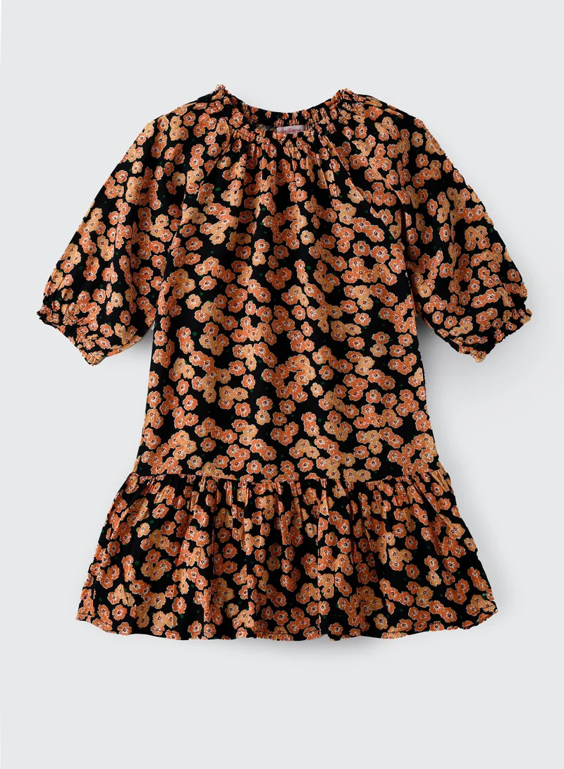 Jelliene Woven Aop Dress
