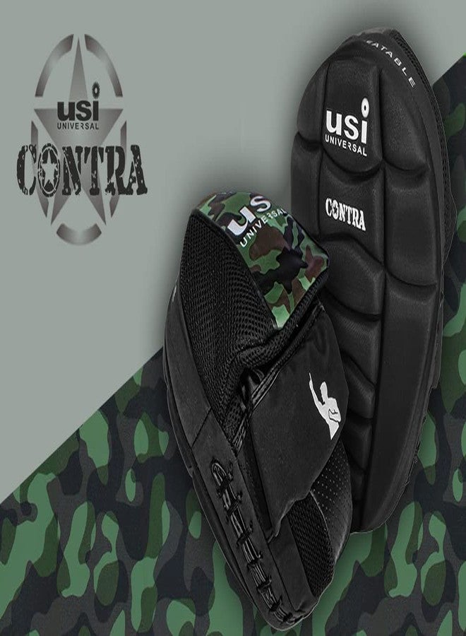 USI UNIVERSAL THE UNBEATABLE 627CFP Synthetic Leather Contra Focus Pads Curved Padded for Boxing & Martial Arts Training Fitness Training Punching Focus Target Pads For Men, Women - Image 2