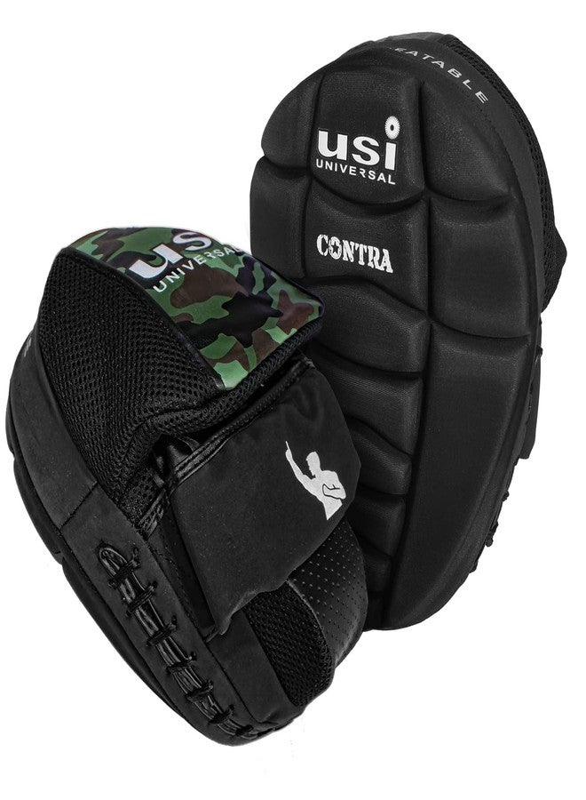 USI UNIVERSAL THE UNBEATABLE 627CFP Synthetic Leather Contra Focus Pads Curved Padded for Boxing & Martial Arts Training Fitness Training Punching Focus Target Pads For Men, Women - Image 1