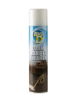 BIG D Big D Carpet Cleaner – 400ml Aerosol Foam, Quick Odor Elimination, Fresh Scent, No Vacuum Needed 