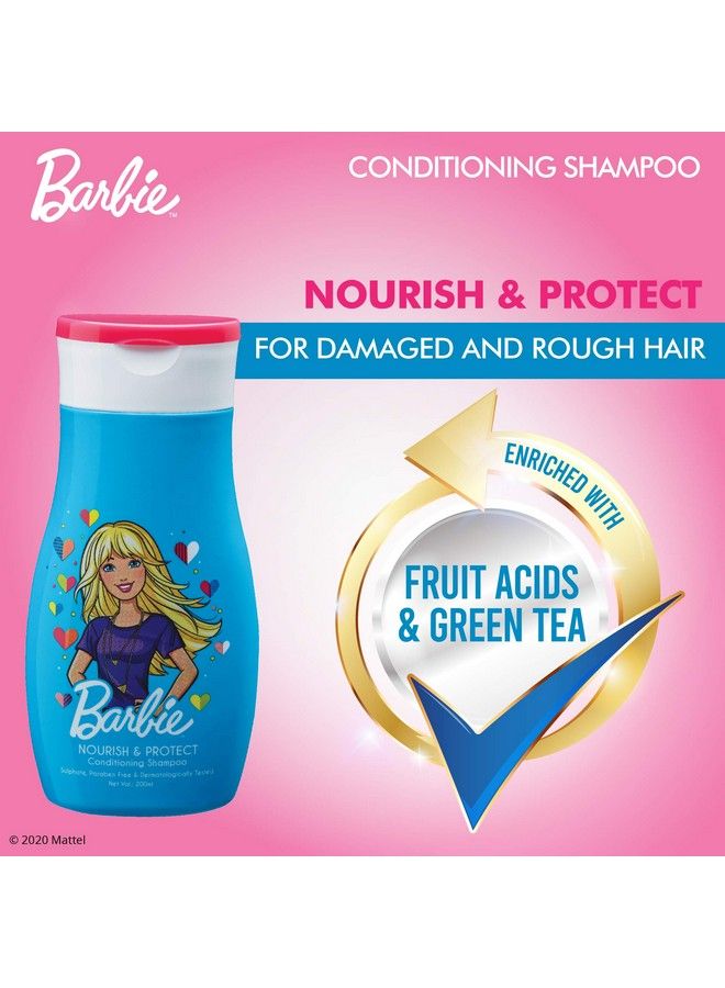 Barbie Conditioning Shampoo Nourish & Protect 200Ml ; Sulphate & Paraben Free ; Dermatologically Tested ; Pack Of 2 - Image 4