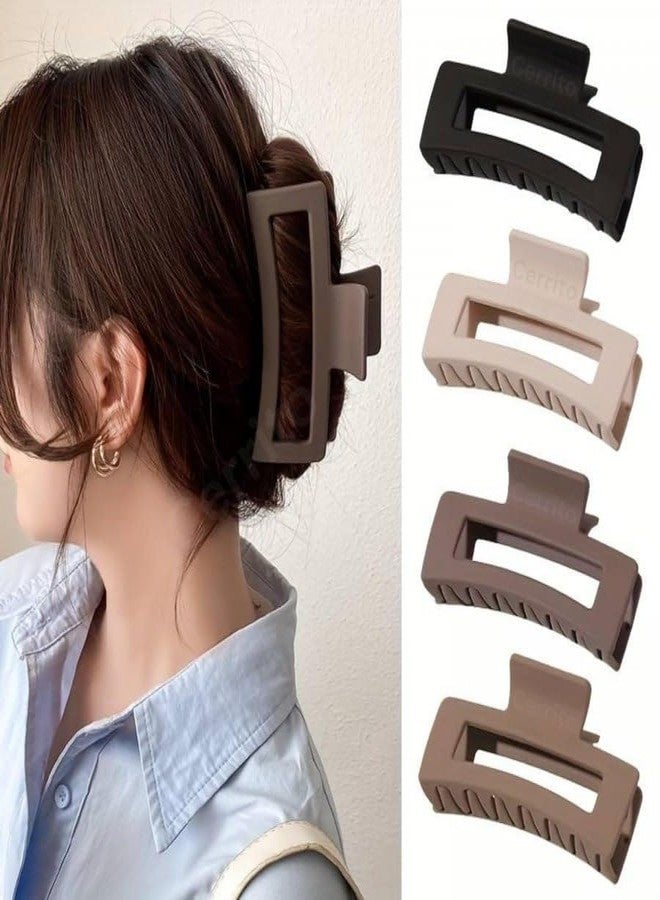 SHANIX IMPEX SHANIX® Soft Silicone Cloud Hair Claw Clips | Comfortable No-Pull Hair Butterfly Clips | Cloud Hair Clips Soft Silicone Hair Claw | Gentle Grip Hair Buckle for Daily Styling (Pack Of 02 Multicolor) - Image 4