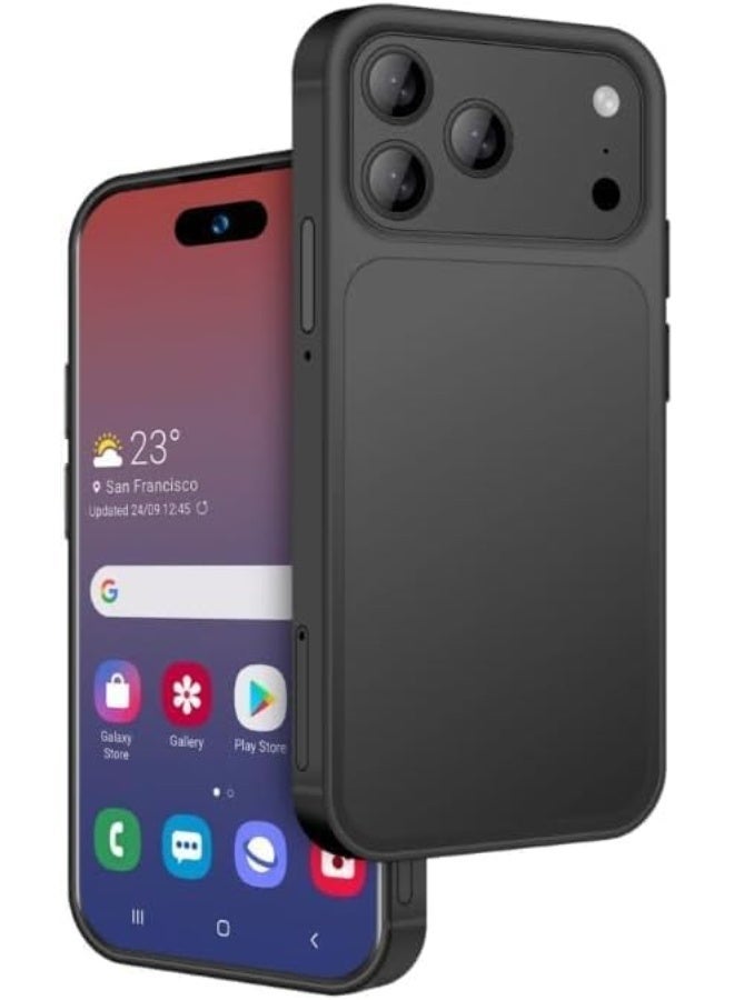 سويس هاتف SOYES XS17 Mini الذكي، يدعم شبكة 4G Light، شريحتين SIM، ذاكرة وصول عشوائي 8 جيجابايت، سعة تخزين 512 جيجابايت، هاتف ذكي فائق النحافة (أسود) - Image 1