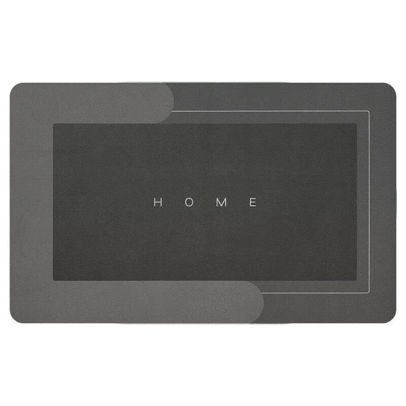 Pekos Large Bathroom Mat WaterAbsorbing Bath Mat QuickDrying Mat NonSlip Mat Household Carpet Mat Super Water Absorbent Floor Mat AntiSlip Doormat Carpet 58 x 38 cmMulticolor Square - Image 1