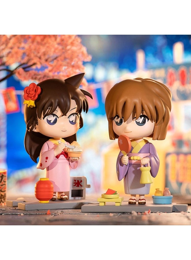general Detective Conan Summer Garden Party Series Blind Box Collection Decorative Toys Gifts for Family and Friends - Image 4