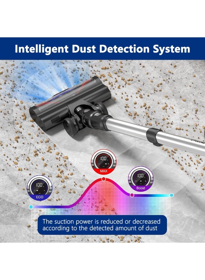 Handheld Vacuum Cleaner, Cordless Brushless Motor, Strong Suction for Home and Car, Lightweight - Image 3