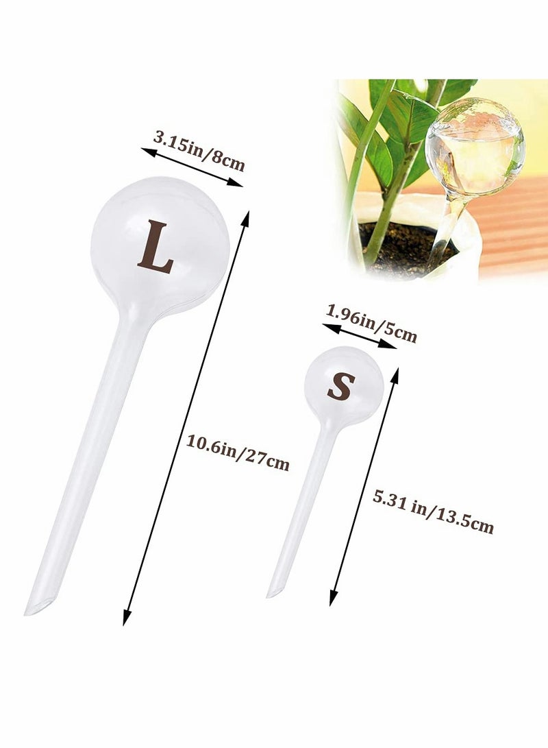 SOLARAE Plant Automatic Watering Globes, Plastic Transparent Bulb Type Device, Flower Self-watering Device for Garden Potted Indoor and Outdoor (12pcs) - Image 5
