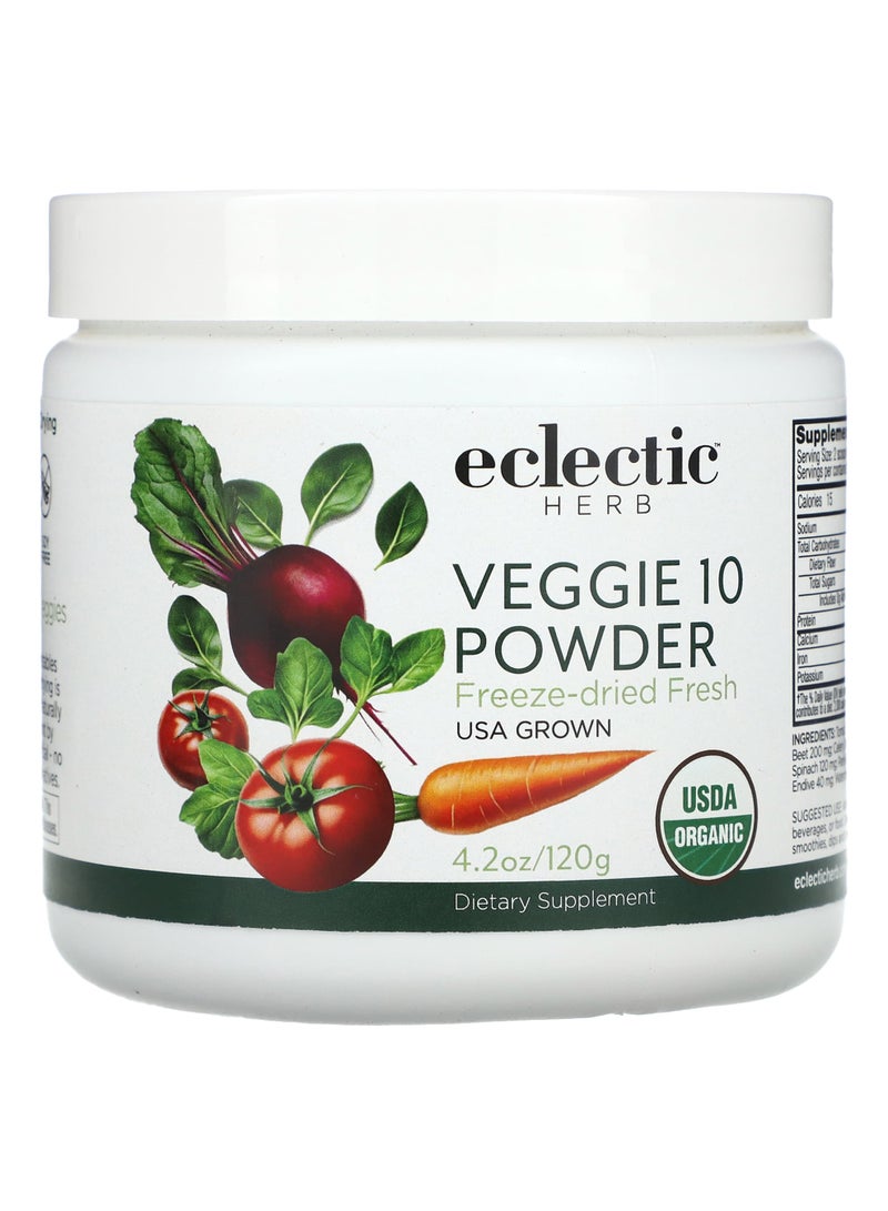 Veggie 10 Powder, 4.2 oz (120 g)