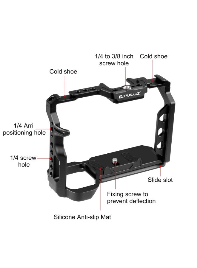 بولوز حامل تثبيت معدني PULUZ لكاميرات Sony A7 IV / ILCE-7M4 / A7M4 / A7M3 / A7R3 / A7R III - Image 3