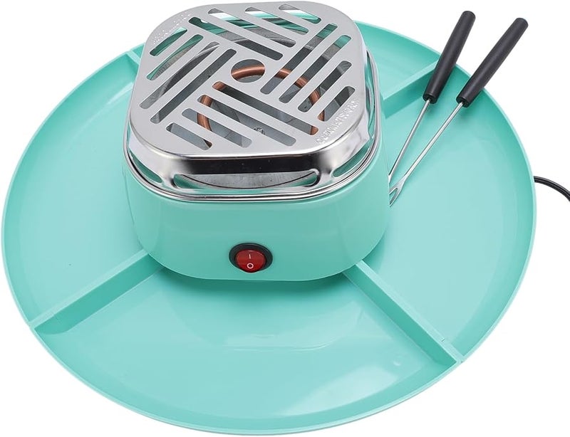 مجموعة فوندو كهربائية مع صانع سمورز ومحطة شواء لتجمعات الحفلات، قابس أمريكي 120 فولت - Image 3