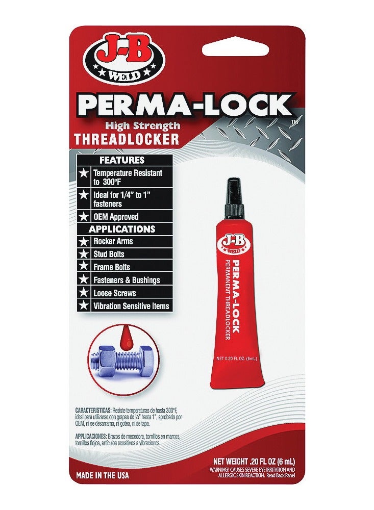 جي بي ويلد الأحمر THREAD LOCKER RED