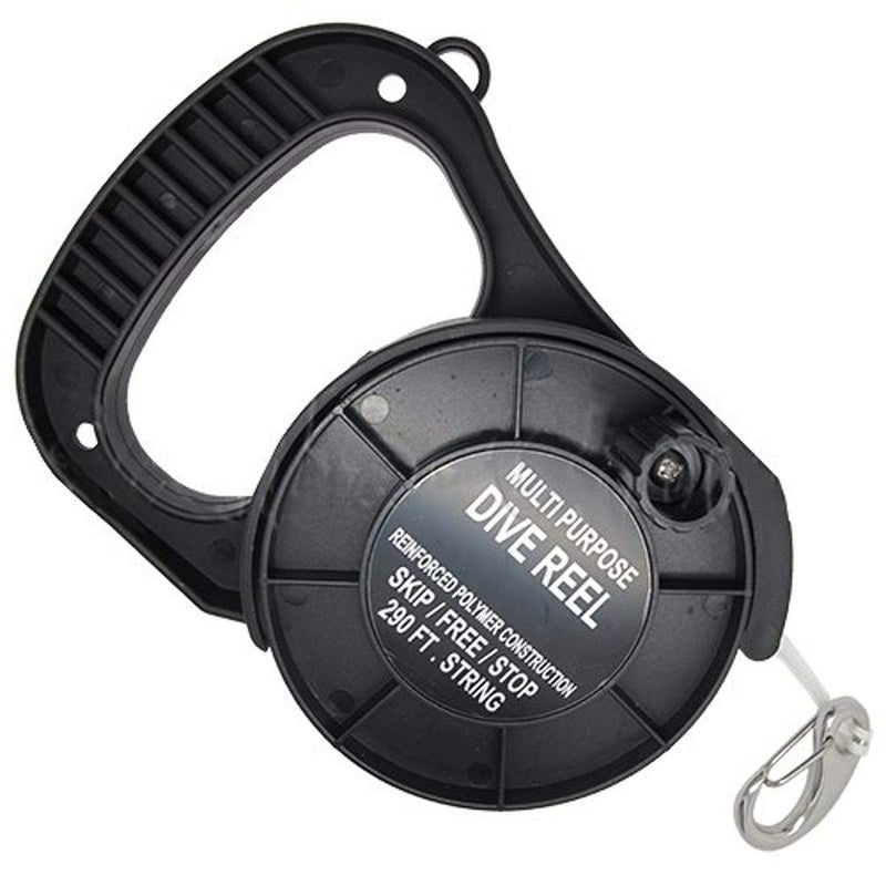 Scuba Choice Scuba Diving Multi Purpose Dive Reel, 290', Black - Image 4