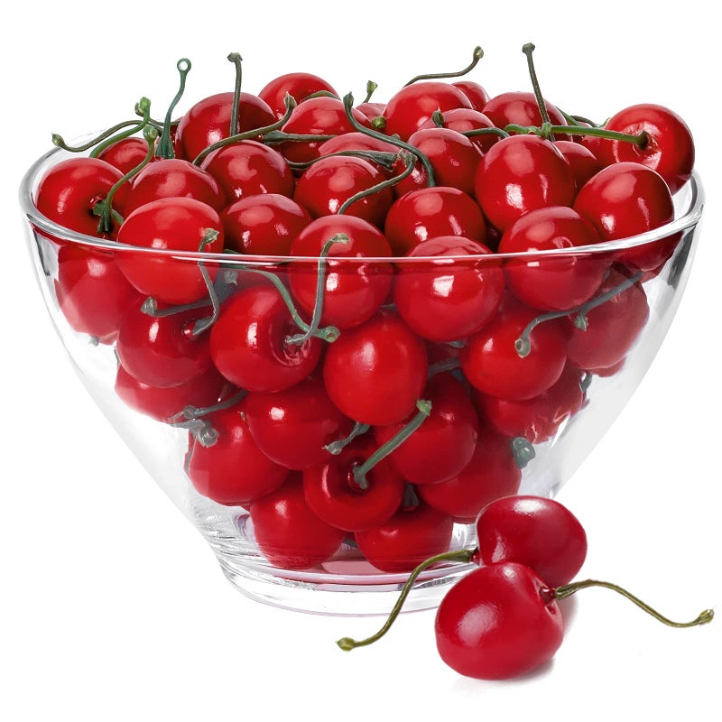 MYLIFEUNIT MyLifeUNIT Artificial Cherry Fruit Artificial Fruit for Decoration 100 PCS