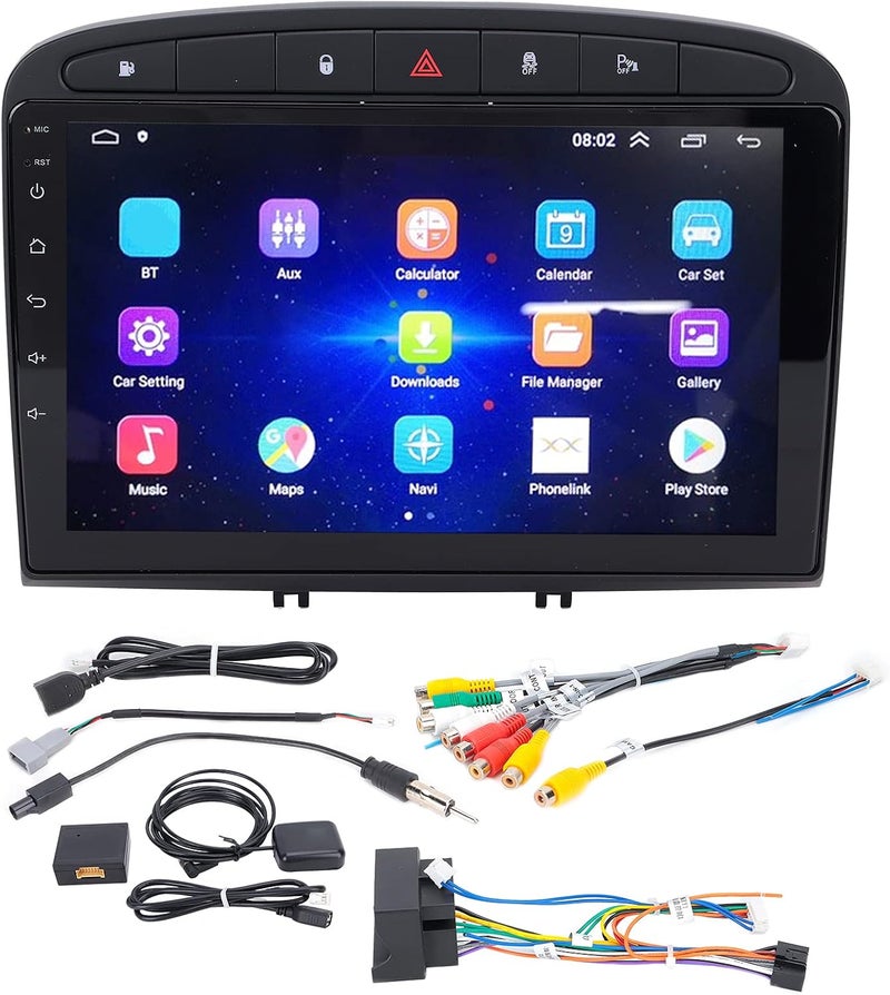klarako 9in Car Navigation Touch Screen Multimedia Playing for Android10.0 Bluetooth Replacement for Peugeot 408/308/308SW 10?13(1+16G) - Image 1