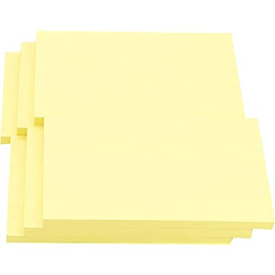 975 Supply 3" x 5" Yellow Self-Sticking Notepads, Sticky Notes, 100 Sheets/Pad - Variations (12 Pads) - Image 3
