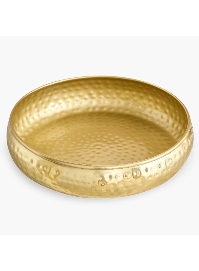 Home Box Avya Metal Hammered Urli 30 x 7 x 30 cm - Image 5