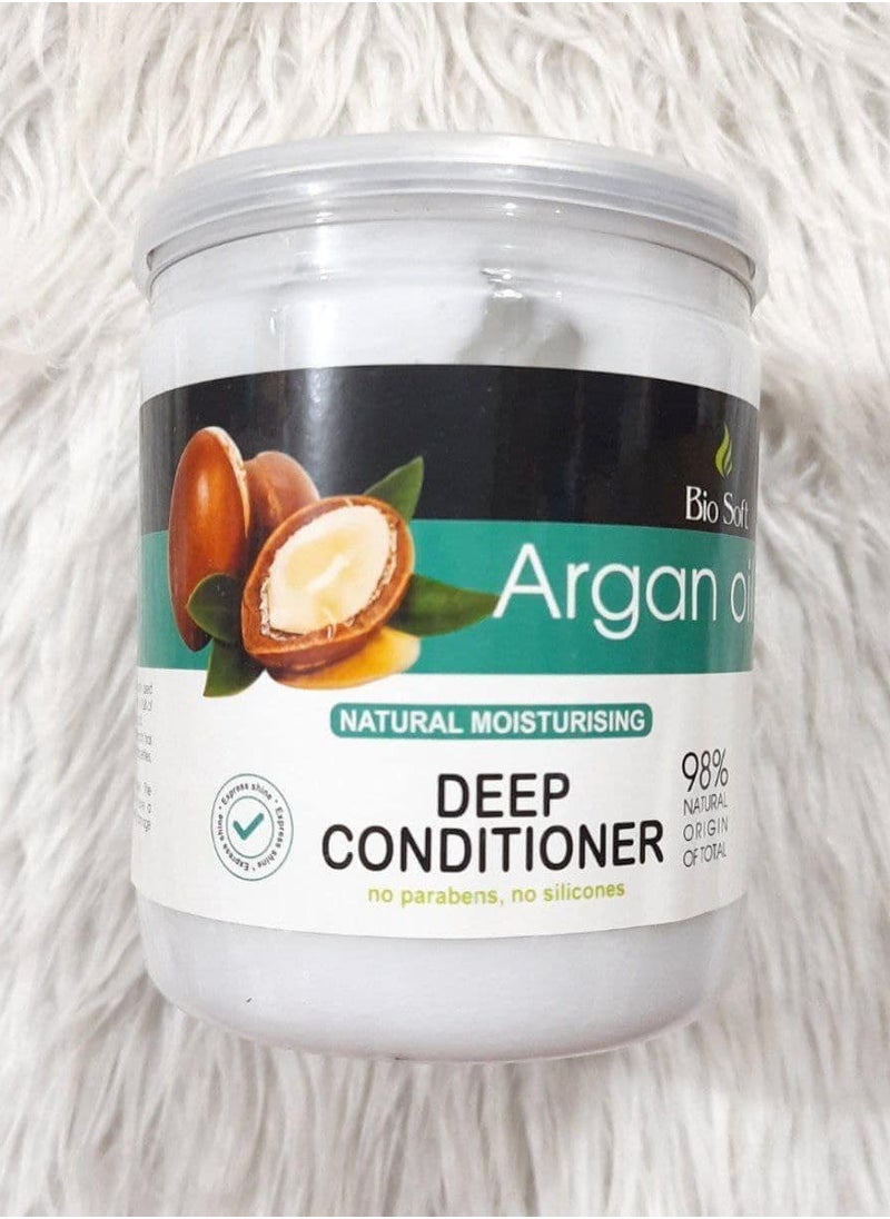 Bio Soft Argan Oil Natural Moisturising Deep Conditioner