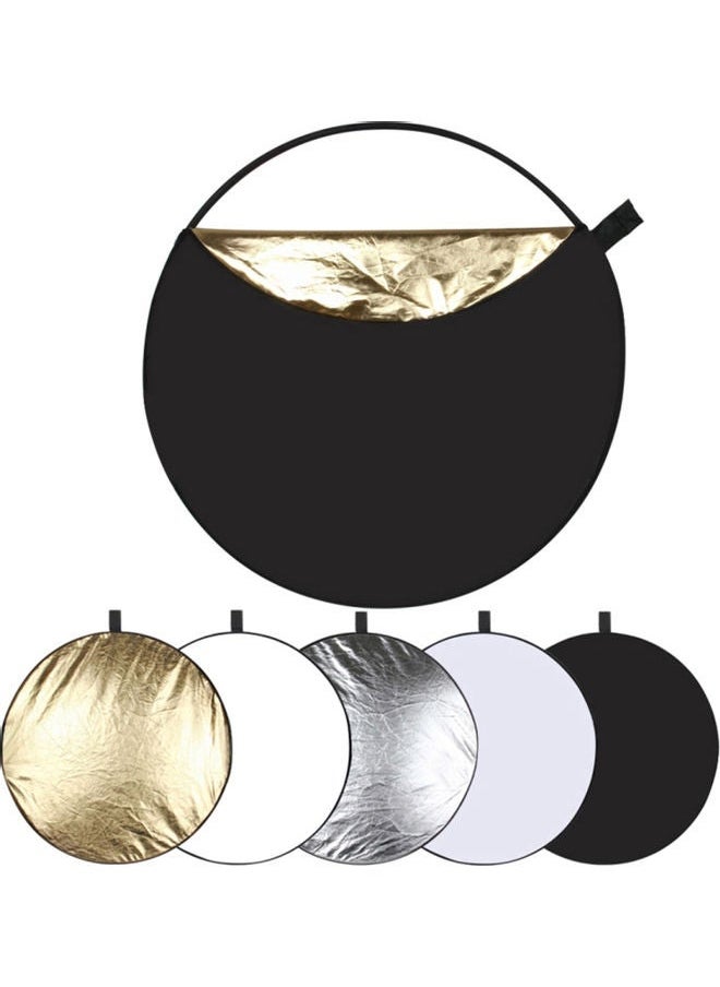 NIBEMINENT 5-In-1 Folding Photographic Reflector Board 60cm Multicolour  - Image 1