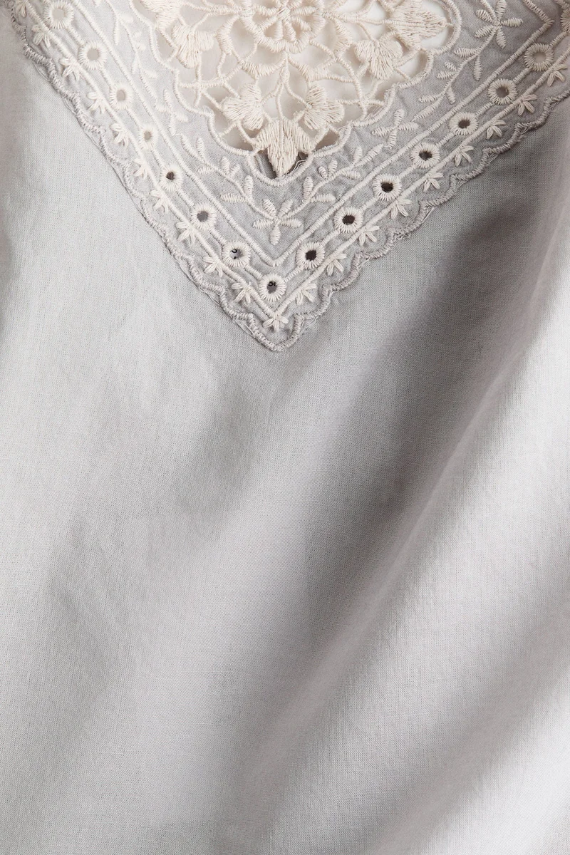 H&M Cotton halterneck top