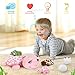 MorisMos Sea Turtle Stuffed Animal with Babies14 in Mommy Turtle with 3 Baby Turtles Toys 2 Plush Eggs inside Belly PouchBigEyed Stuffed Animal for Toddlers KidsPink Tortoise Gifts for Girls Boys - Image 4