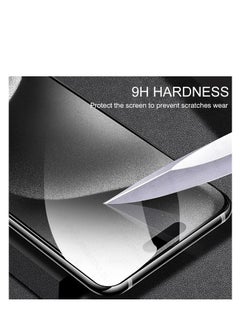 HEXABEX iPhone 15 Pro Max Screen Protector High Quality Tempered Glass Screen Protector for iPhone 15 Pro Max 6.7" Black/Clear  - Image 3