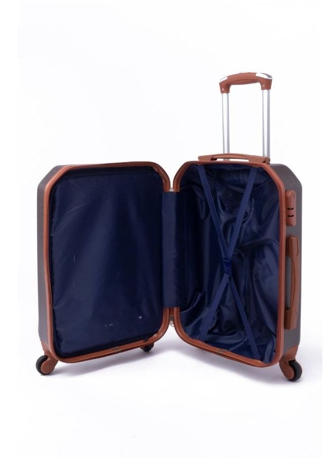 LIMRA - Limra Luggage Trolley Bags set of 5 Pcs Coffee - Image 1