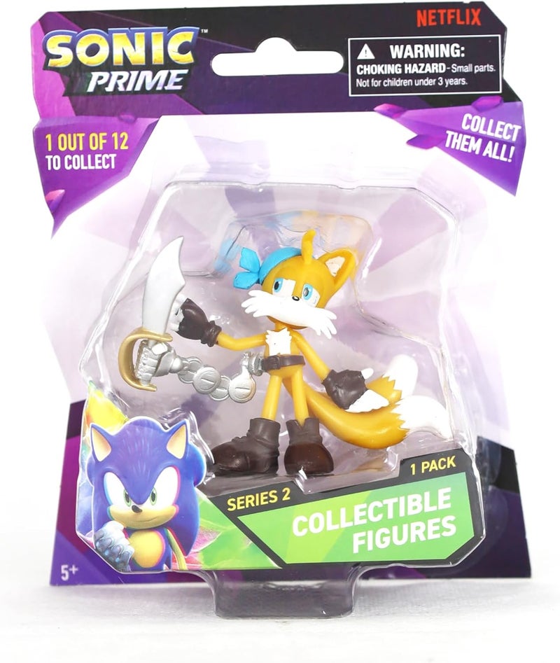 Sonic Prime : Figure Blister 1Pack Assortment, One Piece Sold Separately - Netflix Series, Licensed, Boys & Girls, Collectible Characters - Image 5