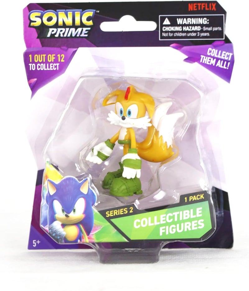 Sonic Prime : Figure Blister 1Pack Assortment, One Piece Sold Separately - Netflix Series, Licensed, Boys & Girls, Collectible Characters - Image 4