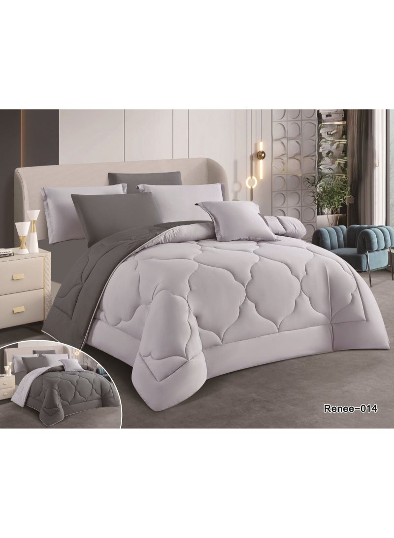 Luxury double-sided summer single duvet set