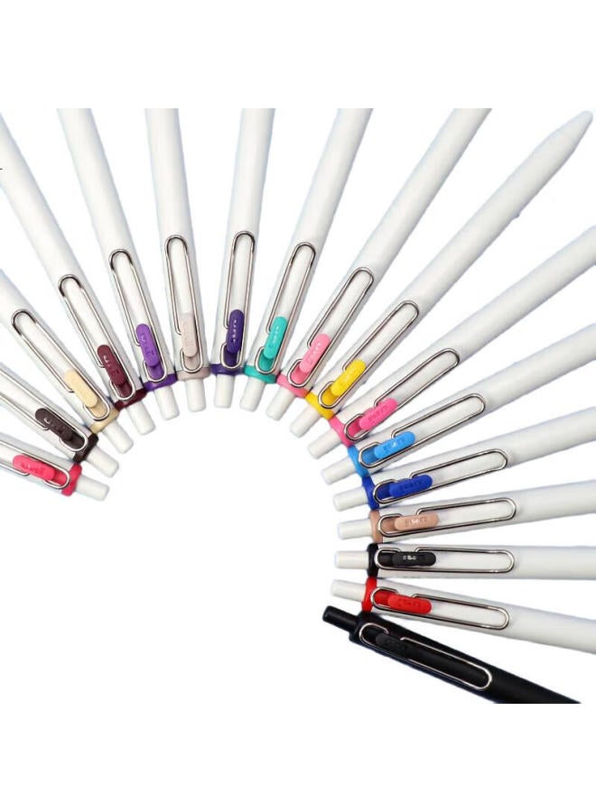 Uni Mitsubishi (Uni) Umn-S-05 Small Core Push Neutral Pen Uni-Ball One Series 0.5Mm Financial Office Student Exam Signature Pen Yellow 1Pc - Image 1