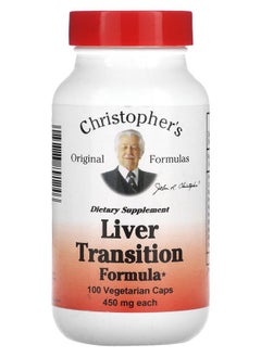 Christopher's Original Formulas Liver Transition Formula 450 mg 100 Vegetarian Caps 
