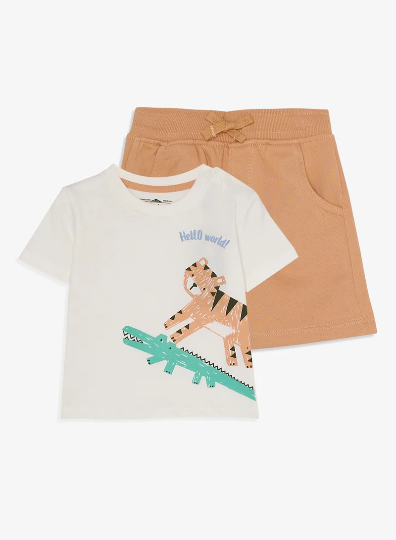 ريبلز مع نمشي Boys 2Pcs Set