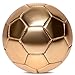 DLUGOPIS Golden Mini Soccer Ball Size 2 Toddler Soccer Ball Kids Soccer Ball Age 38 for Trophy Boys Girls Outdoor Grass Yard Toys Sport Gift - Image 3