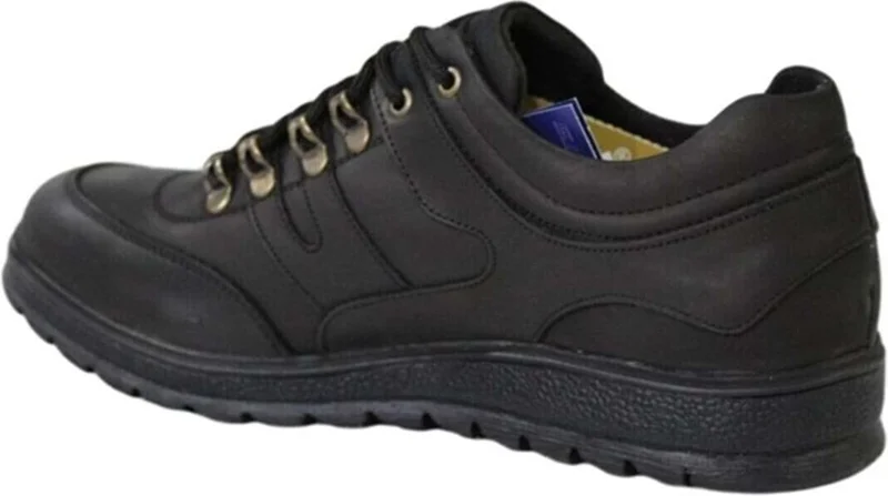 Moda Ayakkabı23 Fashion Shoes 6428 Black Winter Men's Shoes