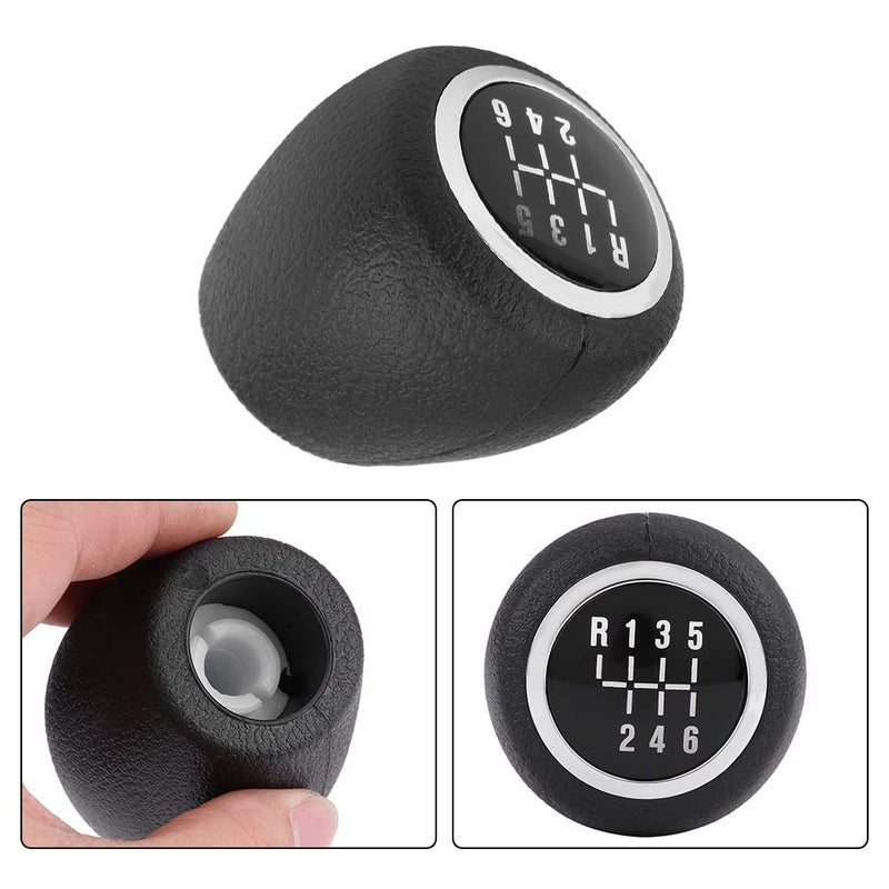 Acouto Gear Shift Knob 6 Speed Car Gear Shift Lever Knob Head Manual Shift Knob Fit for Cruze 2008-2011 - Image 5