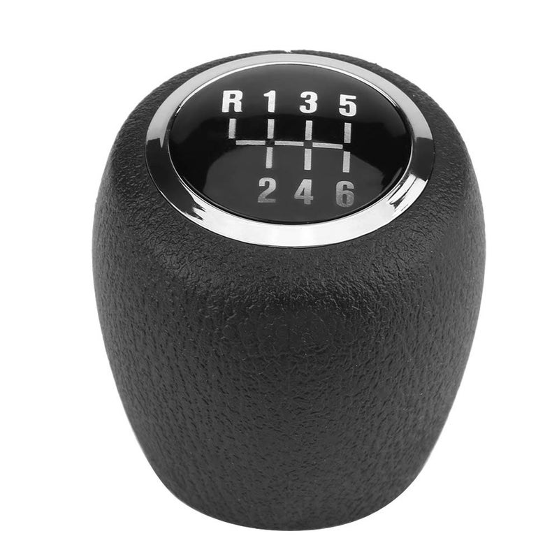 Acouto Gear Shift Knob 6 Speed Car Gear Shift Lever Knob Head Manual Shift Knob Fit for Cruze 2008-2011 - Image 1