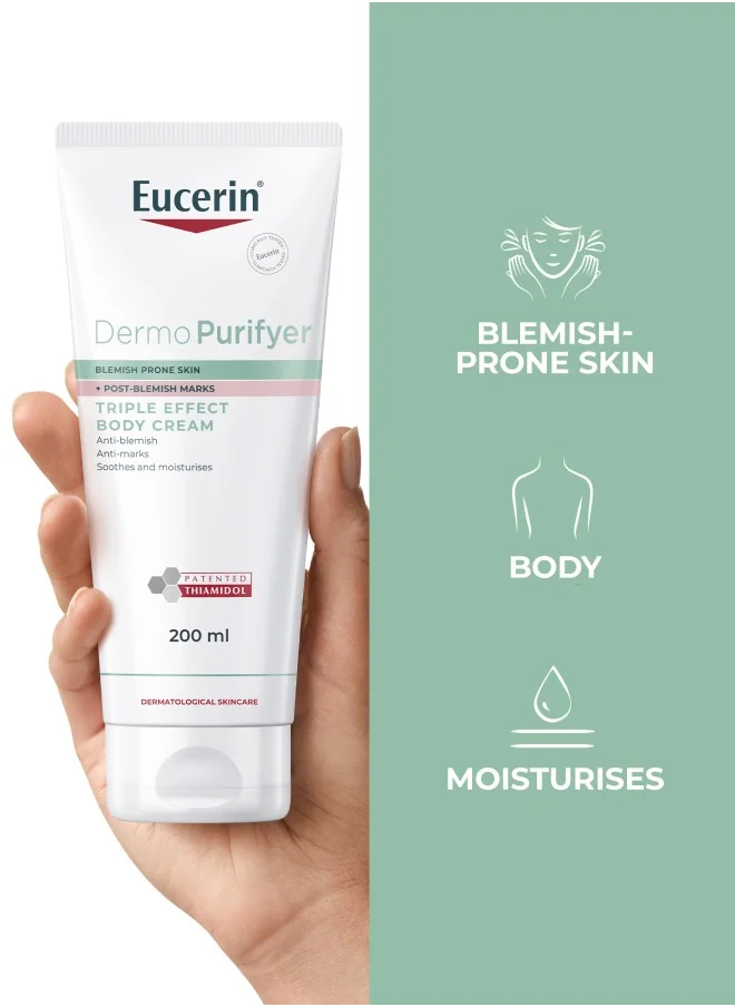 Eucerin Dermoprurifyer Triple Effect Body Cream 200Ml