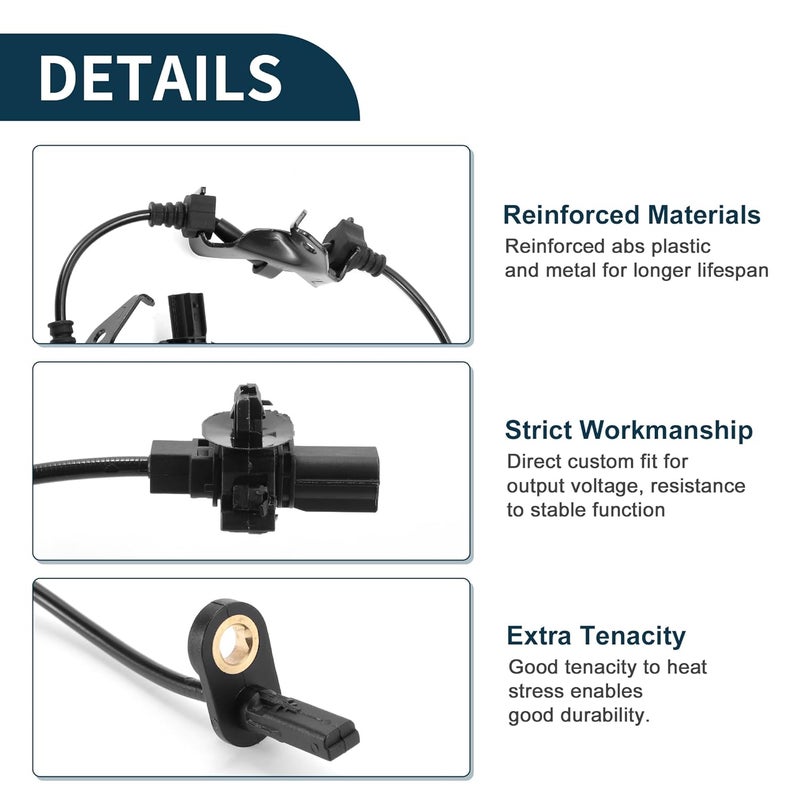 TUCKBOLD ABS Wheel Speed Sensor Front Left for Honda Accord 2008-2012 & Acura TSX 2009-2014 - Image 3